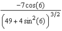 <strong>Find the curvature K of the curve given below. </strong> A) B) C) D) E)