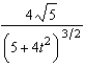 <strong>Find the curvature K of the curve given below. </strong> A) B) C) D) E)