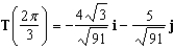 <strong>Find the unit tangent vector to the curve given below at the specified point. </strong> A) B) C) D) E)