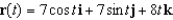 Find at time for the space curve . Round your answer to three decimal places.