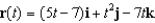 Find at time for the space curve . Round your answer to three decimal places.