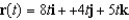 The position vector describes the path of an object moving in space. Find the speed of the object.