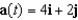 <strong>The position vector describes the path of an object moving in space. Find the acceleration of the object.</strong> A) B) C) D) E)