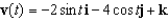 <strong>The position vector describes the path of an object moving in space. Find the velocity of the object.</strong> A) B) C) D) E)