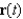 Find the vectors   and   for the following vector function.  
