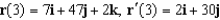<strong>Find the vectors and for the following vector function. </strong> A) B) C) D) E)