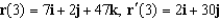 <strong>Find the vectors and for the following vector function. </strong> A) B) C) D) E)