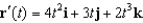 <strong>Find given the following vector function. </strong> A) B) C) D) E)