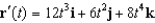 <strong>Find given the following vector function. </strong> A) B) C) D) E)