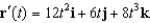 <strong>Find given the following vector function. </strong> A) B) C) D) E)