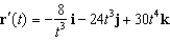 <strong>Find given the following vector function. </strong> A) B) C) D) E)