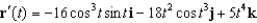 <strong>Find given the following vector function. </strong> A) B) C) D) E)
