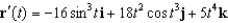 <strong>Find given the following vector function. </strong> A) B) C) D) E)
