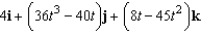 <strong>Use the properties of the derivative to find given the following vector-valued functions. </strong> A) B) C) D) E)