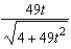 <strong>Use the properties of the derivative to find given the vector-valued function below. </strong> A) B) C) D) E)