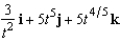 <strong>Find the indefinite integral below. Do not include an arbitrary constant vector.</strong> A) B) C) D) E)