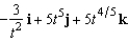 <strong>Find the indefinite integral below. Do not include an arbitrary constant vector.</strong> A) B) C) D) E)