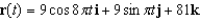 <strong>Find a vector-valued function, using the given parameter, to represent the intersection of the surfaces given below. Surfaces Parameter </strong> A) B) C) D) E)