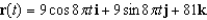 <strong>Find a vector-valued function, using the given parameter, to represent the intersection of the surfaces given below. Surfaces Parameter </strong> A) B) C) D) E)