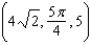 <strong>Convert the following point from rectangular coordinates to cylindrical coordinates. Give any angles in radians. </strong> A) B) C) D) E)