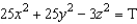 Find an equation in cylindrical coordinates for the equation given in rectangular coordinates.  