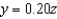 <strong>Find an equation in rectangular coordinates for the equation given in spherical coordinates. Express the coefficients to two decimal places. </strong> A) B) C) D) E)