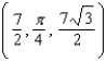 <strong>Convert the following point from spherical coordinates to cylindrical coordinates. </strong> A) B) C) D) E)