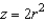 <strong>Identify the equation (written in terms of cylindrical or spherical coordinates) of the following graph. </strong> A) B) C) D) E)