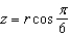 <strong>Identify the equation (written in terms of cylindrical or spherical coordinates) of the following graph. </strong> A) B) C) D) E)