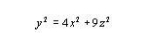 <strong>Identify the equation of the following graph. </strong> A) B) C) D) E)