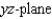 Find an equation of the surface of revolution generated by revolving the curve given below in the indicated coordinate plane about the given axis. Equation of Curve Coordinate Plane Axis of Revolution