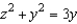 <strong>Find an equation of the surface of revolution generated by revolving the curve given below in the indicated coordinate plane about the given axis. Equation of Curve Coordinate Plane Axis of Revolution </strong> A) B) C) D) E) none of the above