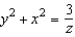 <strong>Find an equation for the surface of revolution generated by revolving the curve in the xz-plane about the z-axis.</strong> A) B) C) D) E)