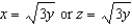<strong>Given the equation of a surface of revolution find the equation of its generating curve in the yz-plane rotating about the y-axis.</strong> A) B) C) D) E)
