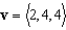 Find a set of symmetric equations of the line through the point   parallel to the vector   .