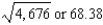 <strong>Find the area of a parallelogram that has the given vectors as adjacent sides. Round your answer to two decimal places. </strong> A) B) C) D) E)