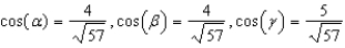 <strong>Find the direction cosines of the vector u given below. </strong> A) B) C) D) E)