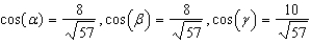 <strong>Find the direction cosines of the vector u given below. </strong> A) B) C) D) E)