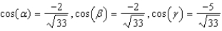 <strong>Find the direction cosines of the vector u given below. </strong> A) B) C) D) E)