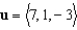 Find the direction angles of the vector u given below. Round your answer to one decimal place.  