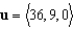 Given   and   , find the vector component of u orthogonal to v.