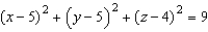 <strong>Find the standard equation of a sphere that has diameter with the end points given below. (3, -2, 4), (7, 12, 4)</strong> A) B) C) D) E)