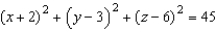 <strong>Find the standard equation of the sphere with center at and tangent to the yz-plane.</strong> A) B) C) D) E)