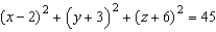 <strong>Find the standard equation of the sphere with center at and tangent to the yz-plane.</strong> A) B) C) D) E)