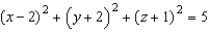 <strong>Complete the square to write the following equation in the standard form for a sphere. </strong> A) B) C) D) E)