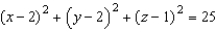 <strong>Complete the square to write the following equation in the standard form for a sphere. </strong> A) B) C) D) E)