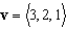 Given the vector v and its initial point find the terminal point of the vector. , initial point
