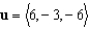 Find the vector     ,   ,  