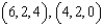 Find a point   such that the points   and   are collinear.
