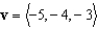 Find the magnitude of the vector given below.  